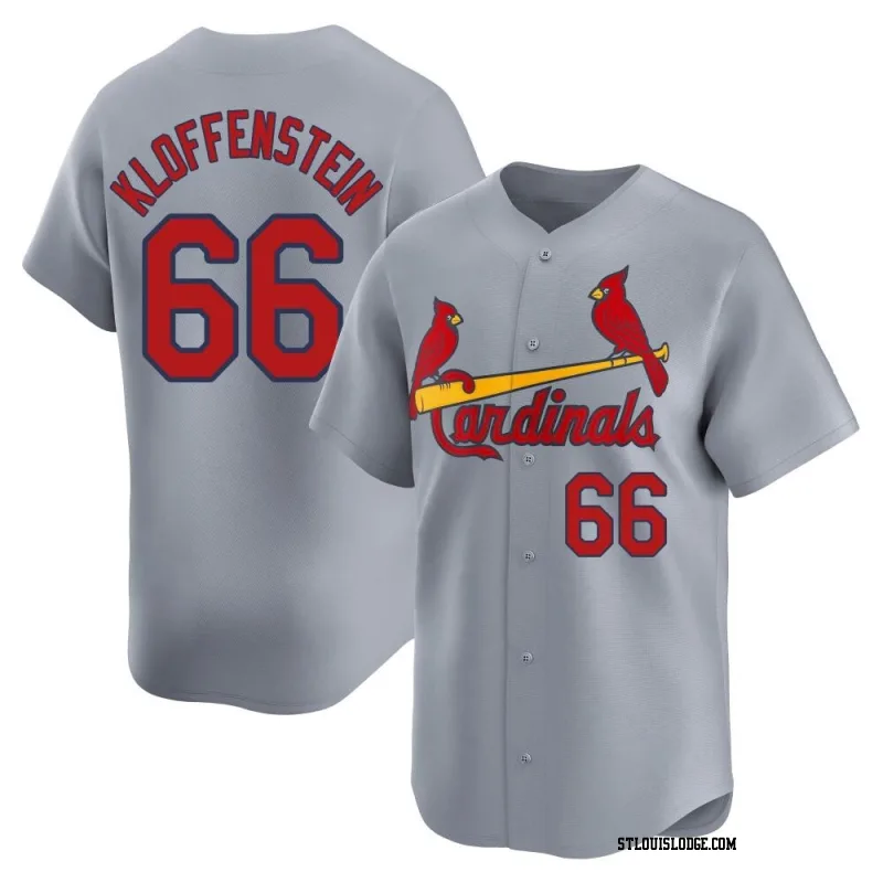 Men's St. Louis Cardinals Adam Kloffenstein Limited Gray Away Jersey