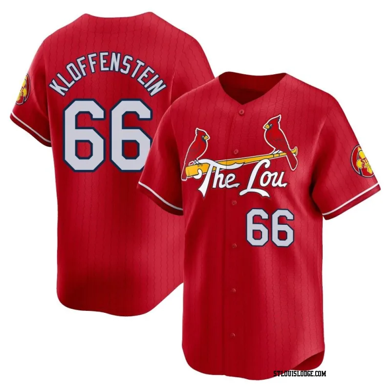 Men's St. Louis Cardinals Adam Kloffenstein Limited Red 2024 City Connect Jersey