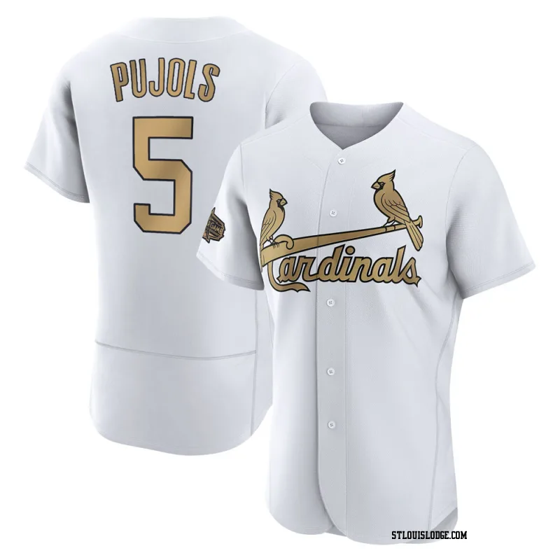 Men's St. Louis Cardinals Albert Pujols Authentic White 2022 All-Star Game Jersey