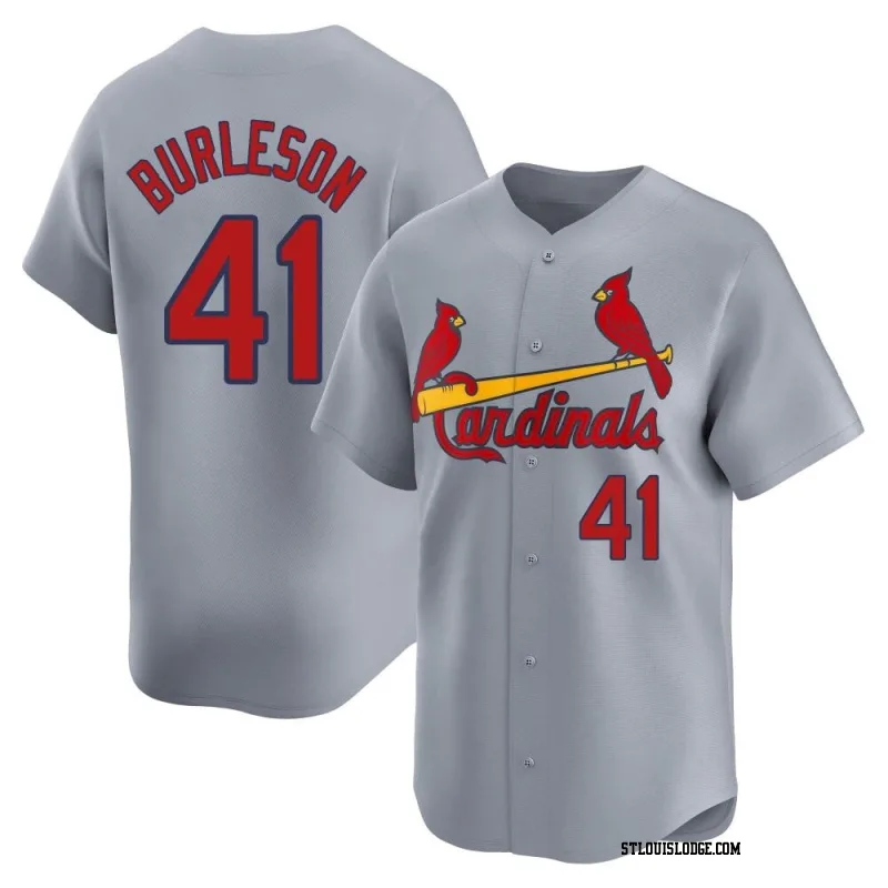 Men's St. Louis Cardinals Alec Burleson Limited Gray Away Jersey