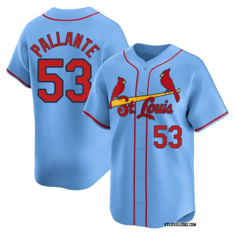 Men's St. Louis Cardinals Andre Pallante Limited Light Blue Alternate Jersey