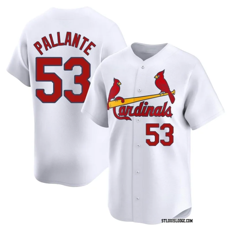 Men's St. Louis Cardinals Andre Pallante Limited White Home Jersey