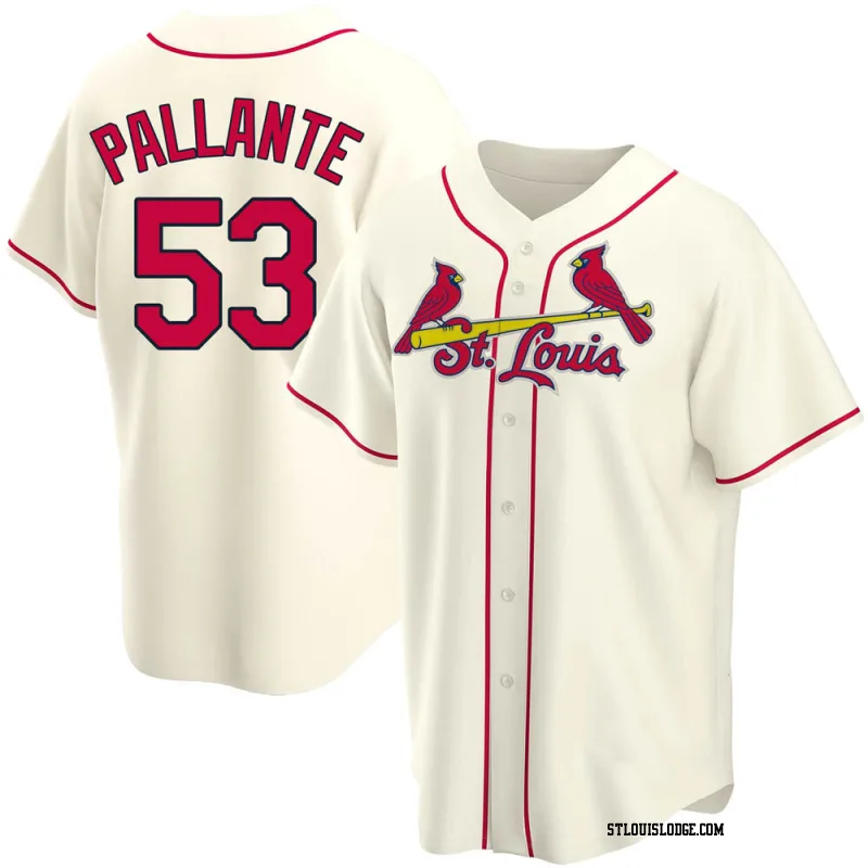 Men's St. Louis Cardinals Andre Pallante Replica Cream Alternate Jersey