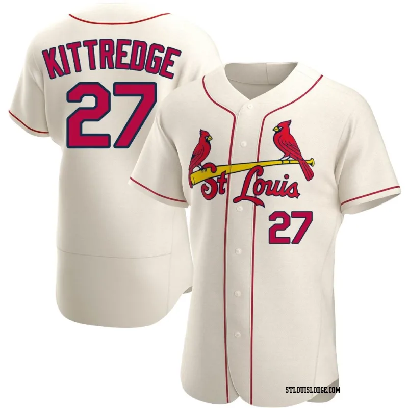 Men's St. Louis Cardinals Andrew Kittredge Authentic Cream Alternate Jersey