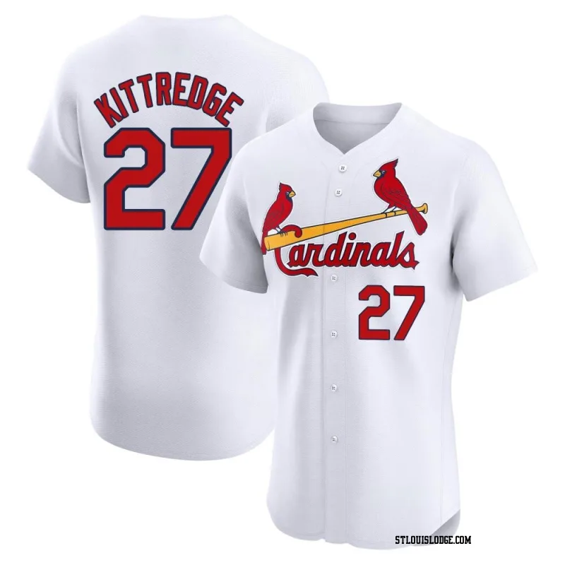 Men's St. Louis Cardinals Andrew Kittredge Elite White Home Jersey