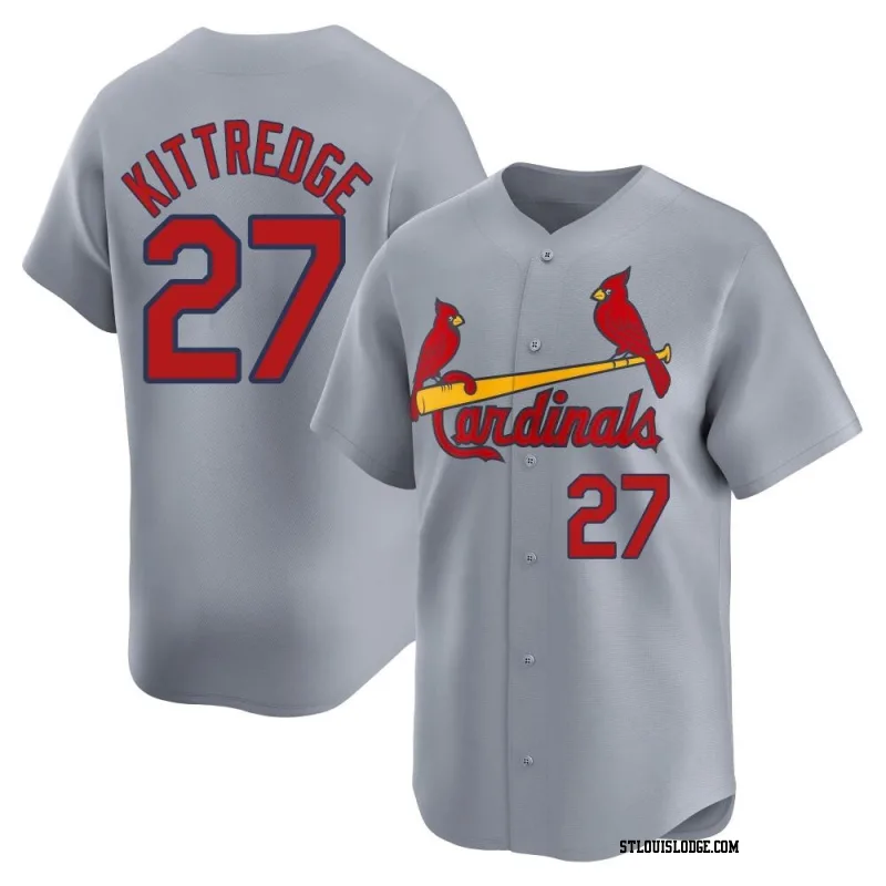 Men's St. Louis Cardinals Andrew Kittredge Limited Gray Away Jersey