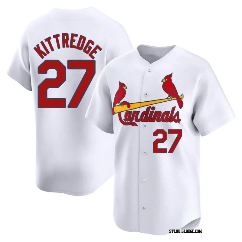 Men's St. Louis Cardinals Andrew Kittredge Limited White Home Jersey