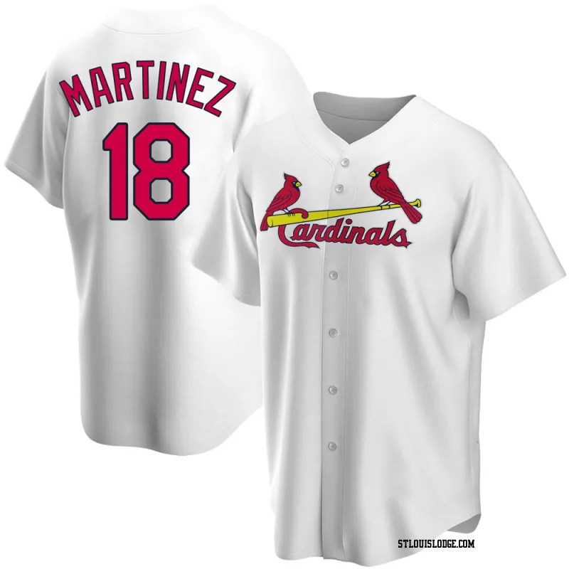 Men's St. Louis Cardinals Carlos Martinez Replica White Home Jersey