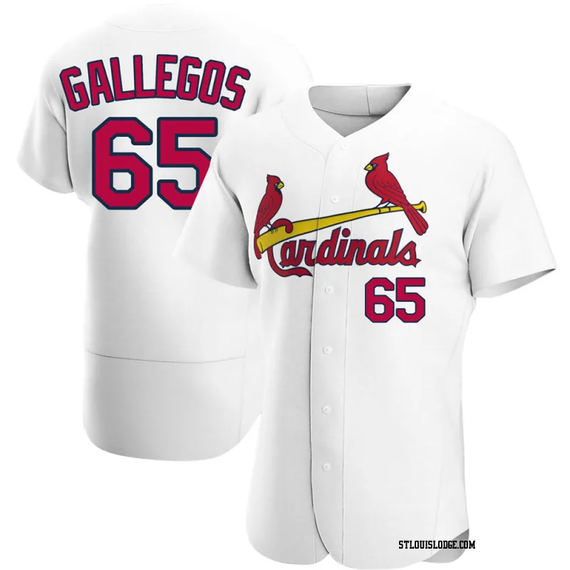 Men's St. Louis Cardinals Giovanny Gallegos Authentic White Home Jersey