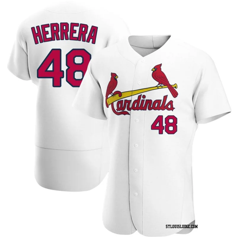 Men's St. Louis Cardinals Ivan Herrera Authentic White Home Jersey