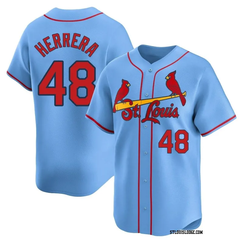 Men's St. Louis Cardinals Ivan Herrera Limited Light Blue Alternate Jersey