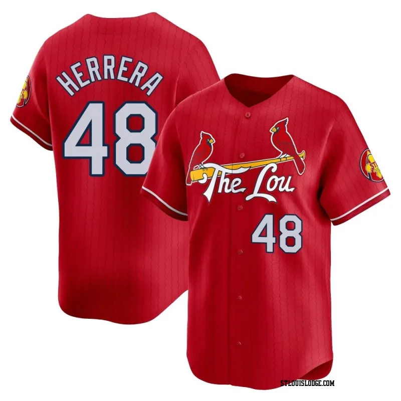 Men's St. Louis Cardinals Ivan Herrera Limited Red 2024 City Connect Jersey