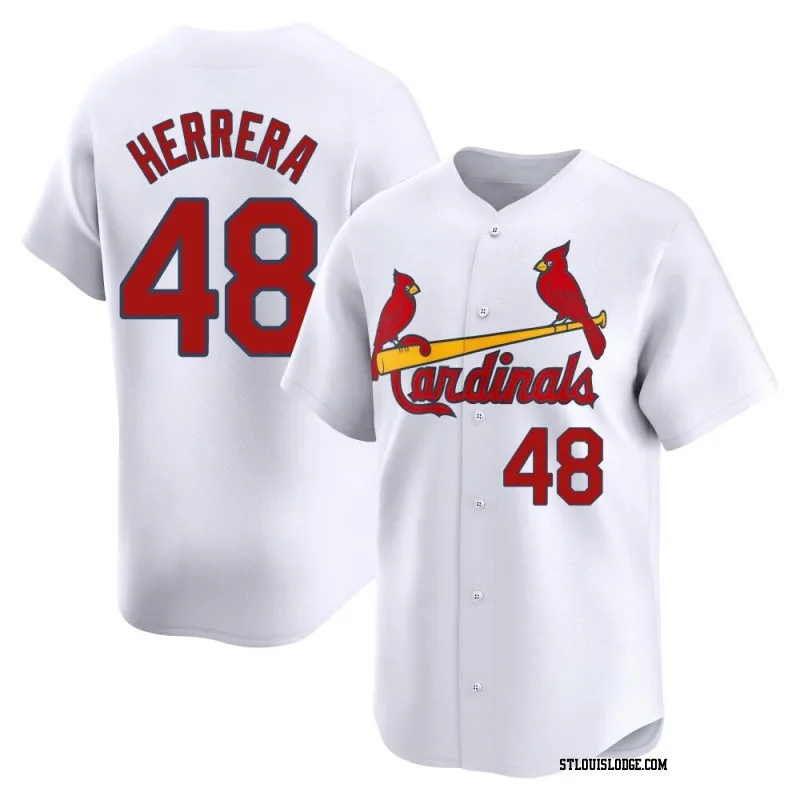 Men's St. Louis Cardinals Ivan Herrera Limited White Home Jersey