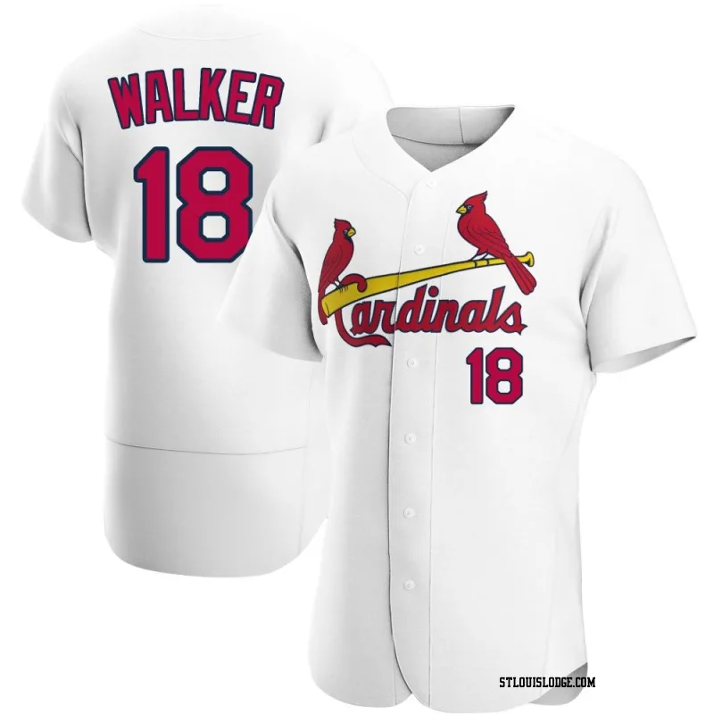 Men's St. Louis Cardinals Jordan Walker Authentic White Home Jersey