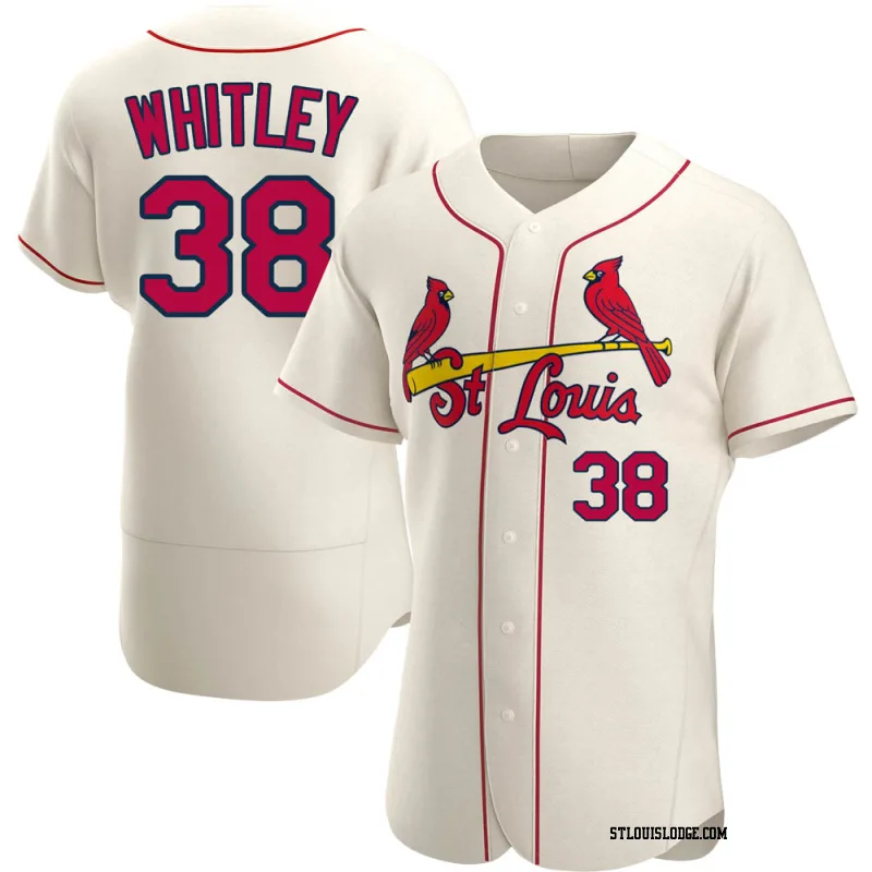 Men's St. Louis Cardinals Kodi Whitley Authentic Cream Alternate Jersey