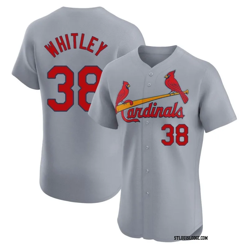 Men's St. Louis Cardinals Kodi Whitley Elite Gray Road Jersey