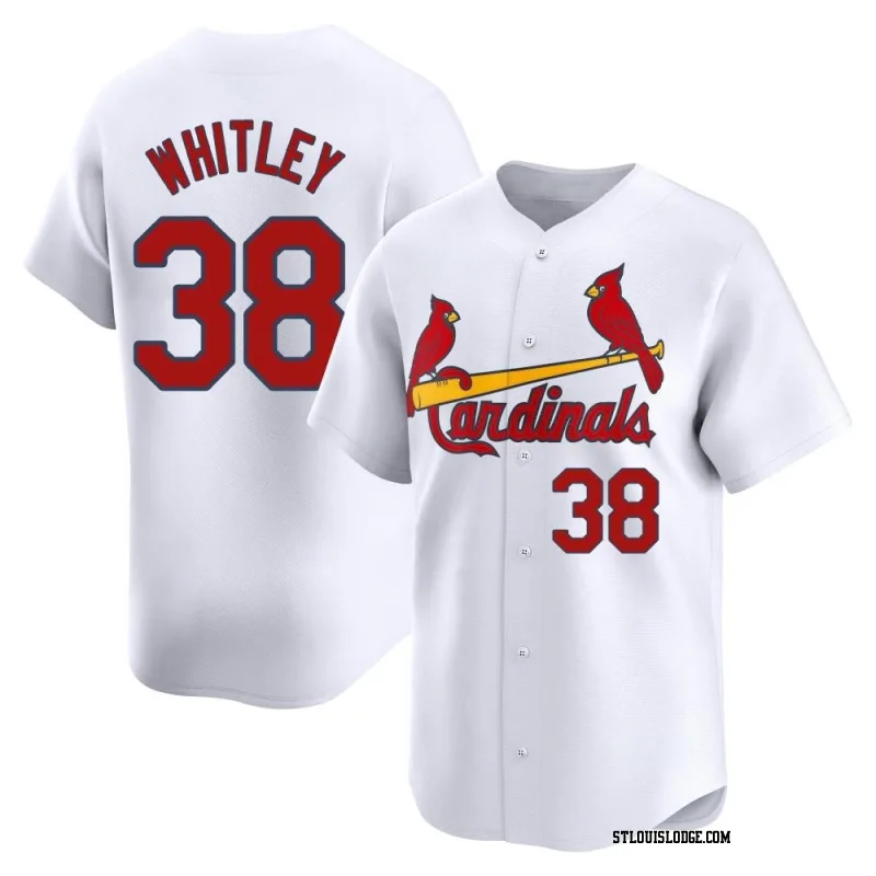 Men's St. Louis Cardinals Kodi Whitley Limited White Home Jersey