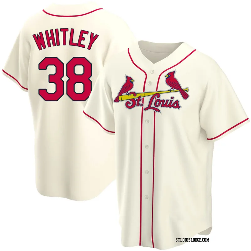 Men's St. Louis Cardinals Kodi Whitley Replica Cream Alternate Jersey