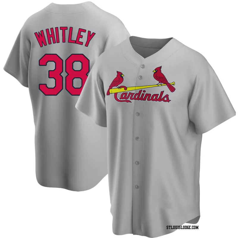 Men's St. Louis Cardinals Kodi Whitley Replica Gray Road Jersey