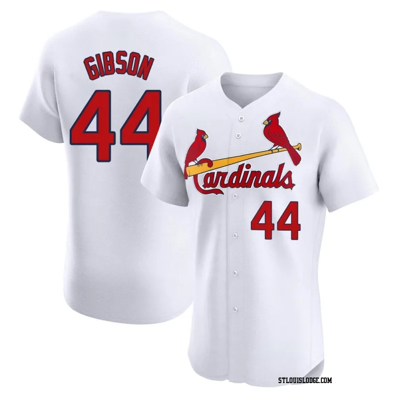 Men's St. Louis Cardinals Kyle Gibson Elite White Home Jersey