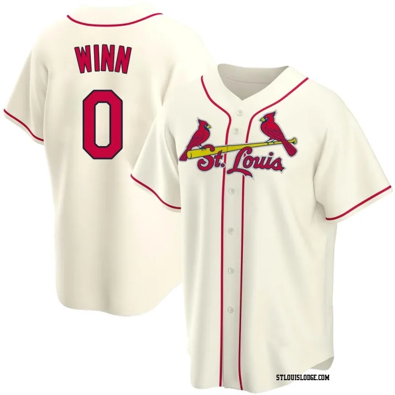 Men's St. Louis Cardinals Masyn Winn Replica Cream Alternate Jersey