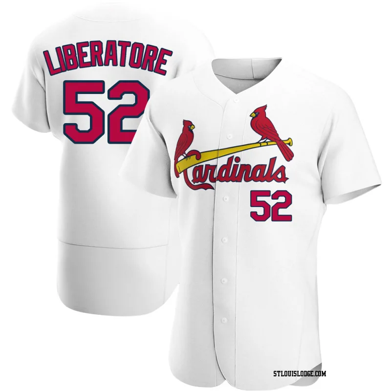 Men's St. Louis Cardinals Matthew Liberatore Authentic White Home Jersey