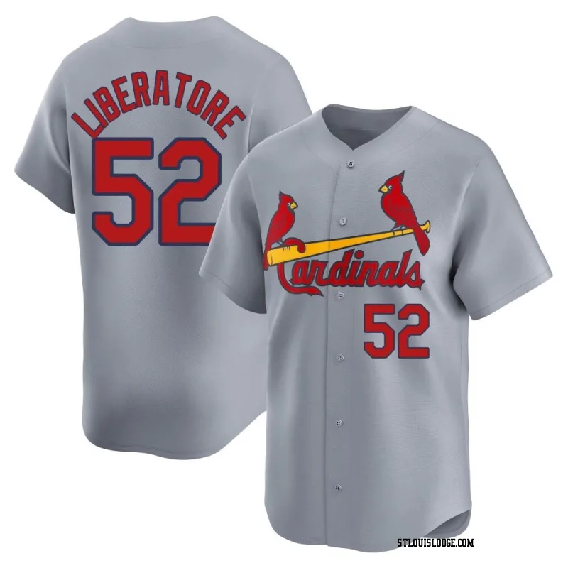 Men's St. Louis Cardinals Matthew Liberatore Limited Gray Away Jersey