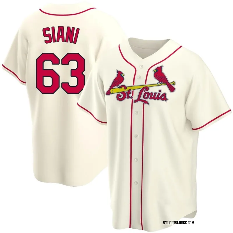 Men's St. Louis Cardinals Michael Siani Replica Cream Alternate Jersey