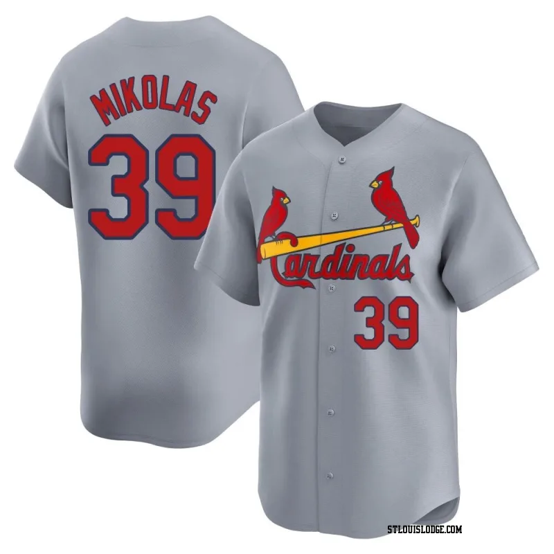 Men's St. Louis Cardinals Miles Mikolas Limited Gray Away Jersey