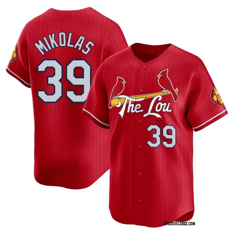 Men's St. Louis Cardinals Miles Mikolas Limited Red 2024 City Connect Jersey