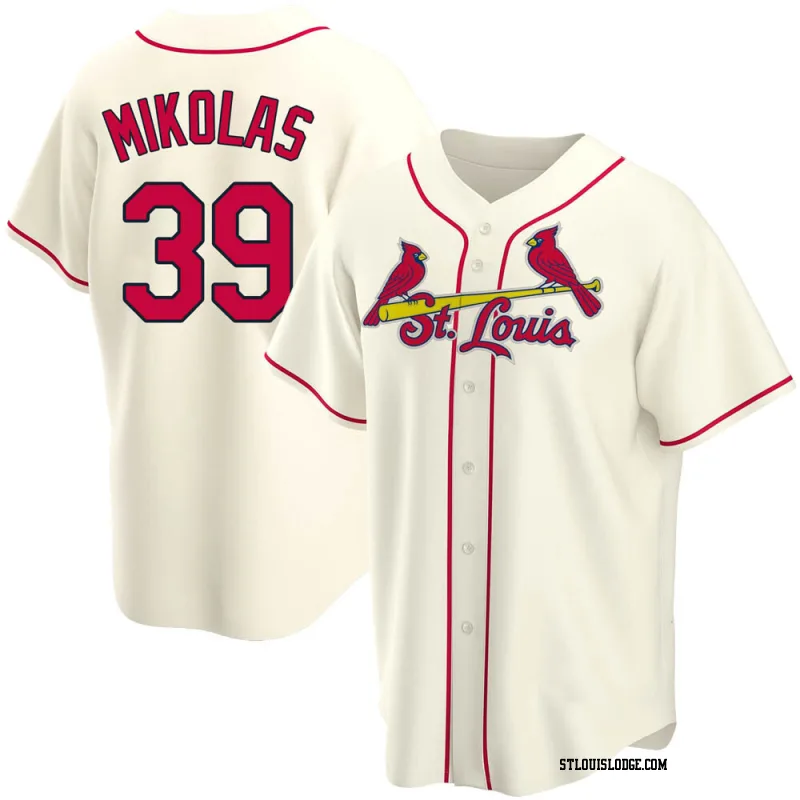 Men's St. Louis Cardinals Miles Mikolas Replica Cream Alternate Jersey