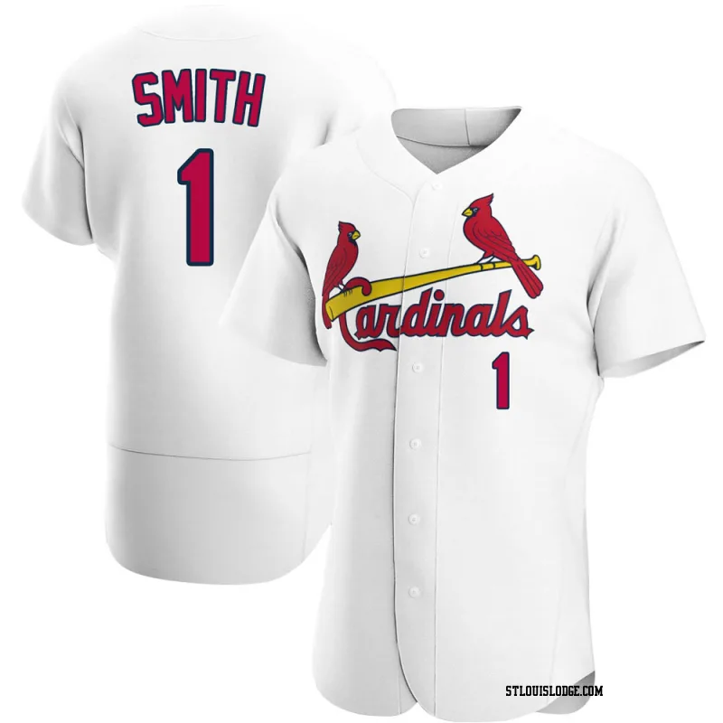 Men's St. Louis Cardinals Ozzie Smith Authentic White Home Jersey