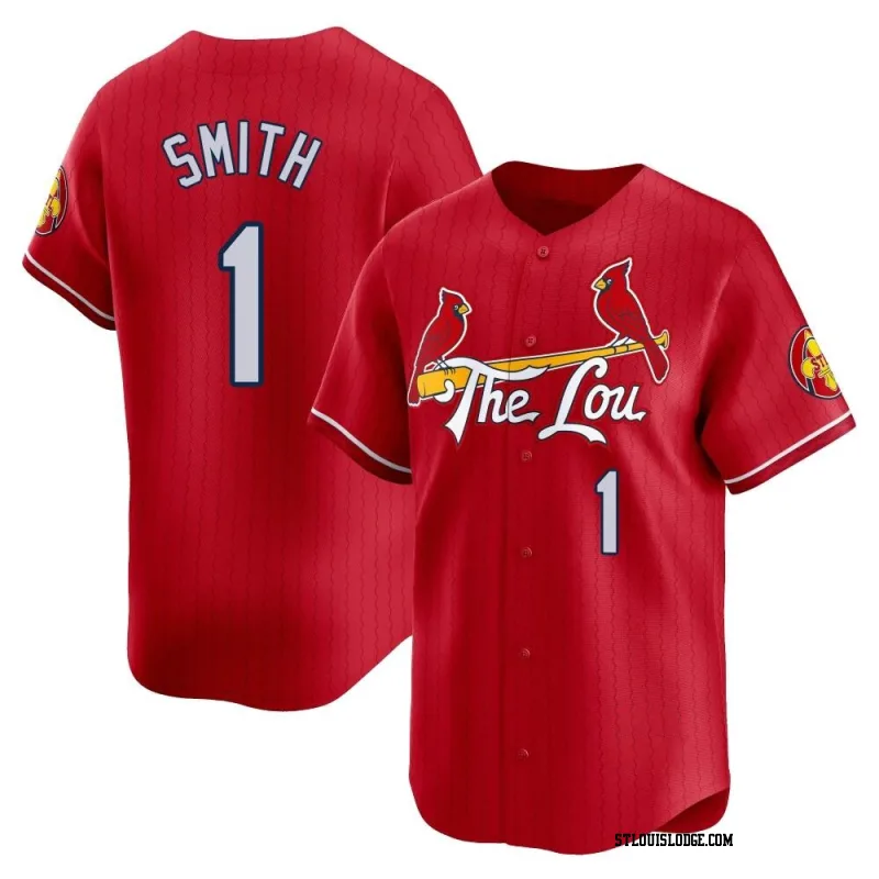 Men's St. Louis Cardinals Ozzie Smith Limited Red 2024 City Connect Jersey