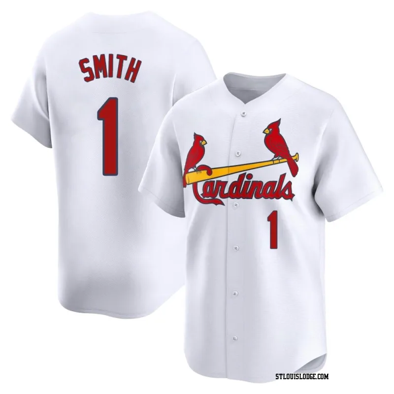 Men's St. Louis Cardinals Ozzie Smith Limited White Home Jersey