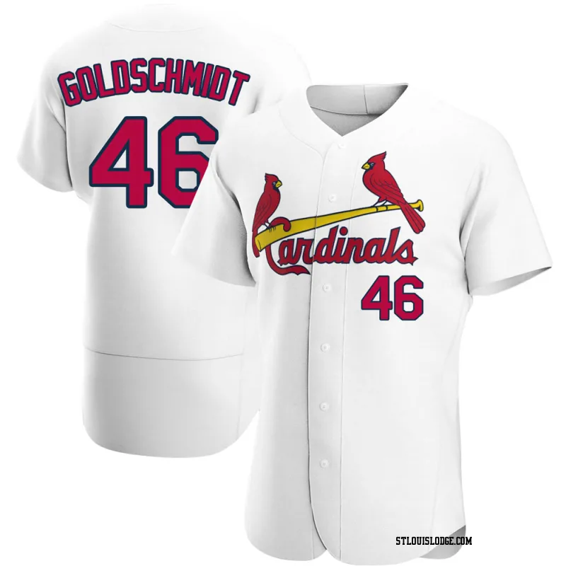 Men's St. Louis Cardinals Paul Goldschmidt Authentic White Home Jersey