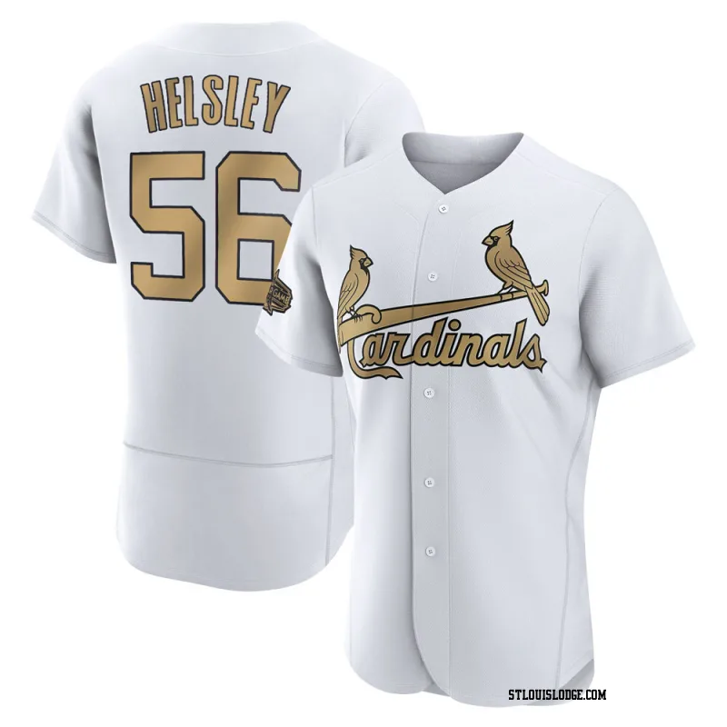 Men's St. Louis Cardinals Ryan Helsley Authentic White 2022 All-Star Game Jersey