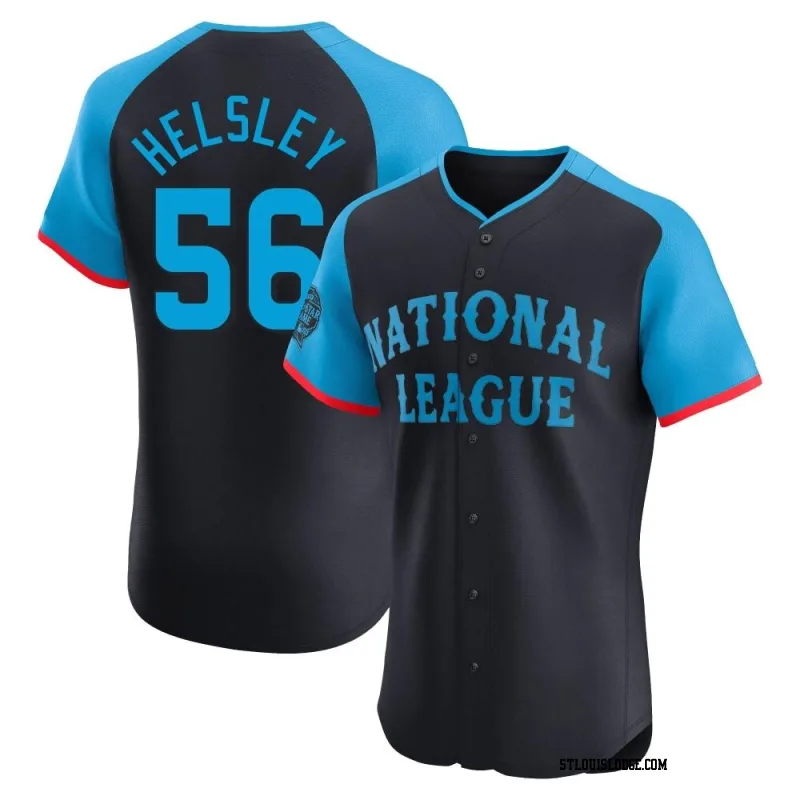 Men's St. Louis Cardinals Ryan Helsley Elite Navy National League 2024 All-Star Game Jersey