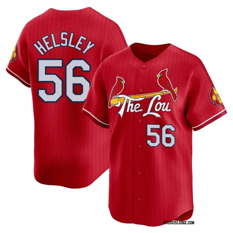 Men's St. Louis Cardinals Ryan Helsley Limited Red 2024 City Connect Jersey