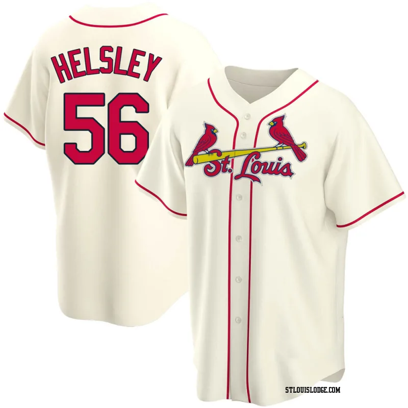 Men's St. Louis Cardinals Ryan Helsley Replica Cream Alternate Jersey