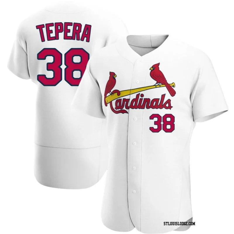 Men's St. Louis Cardinals Ryan Tepera Authentic White Home Jersey