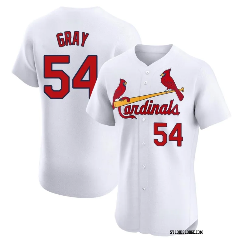 Men's St. Louis Cardinals Sonny Gray Elite White Home Jersey