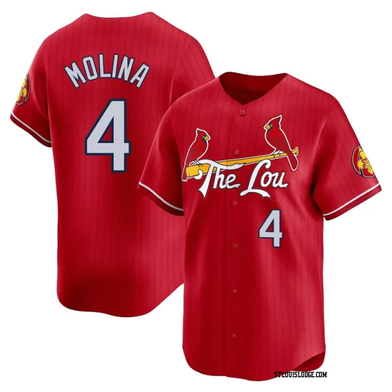 Men's St. Louis Cardinals Yadier Molina Limited Red 2024 City Connect Jersey