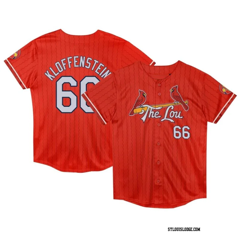 Toddler St. Louis Cardinals Adam Kloffenstein Limited Red Preschool 2024 City Connect Jersey