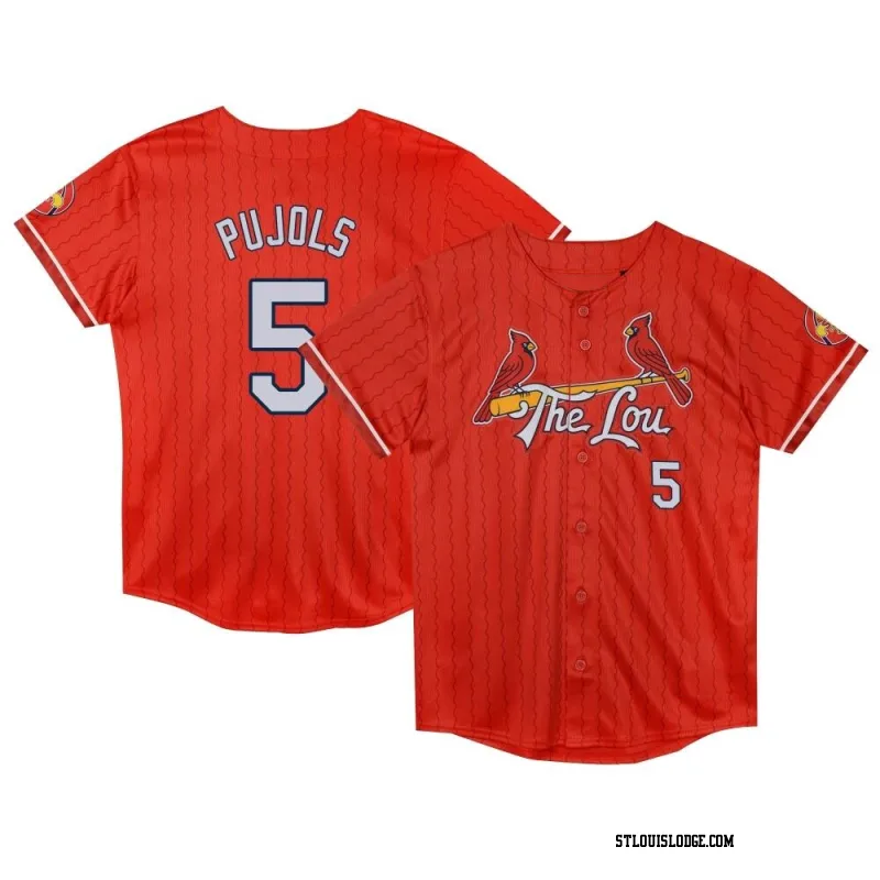 Toddler St. Louis Cardinals Albert Pujols Limited Red Preschool 2024 City Connect Jersey