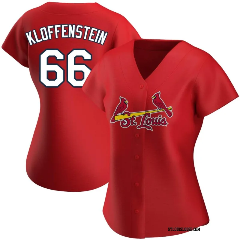 Women's St. Louis Cardinals Adam Kloffenstein Replica Red Alternate Jersey