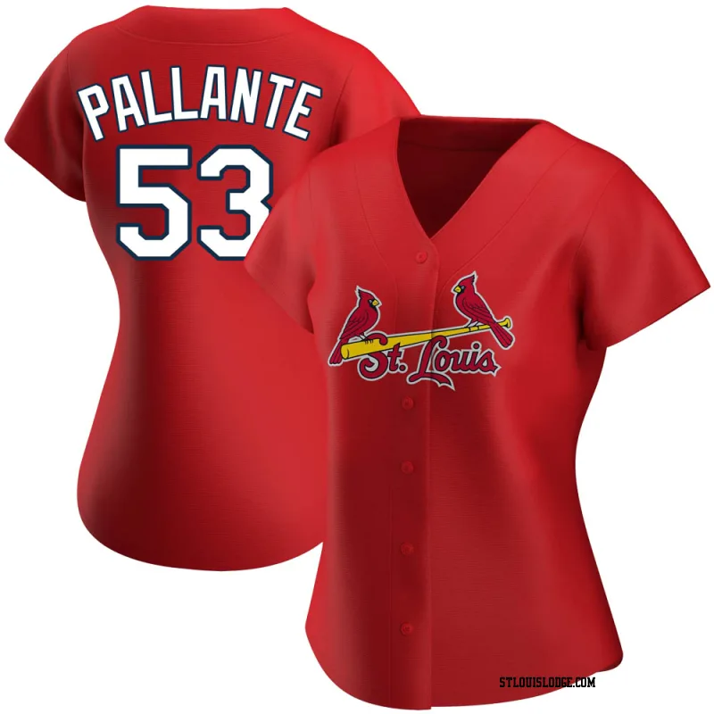 Women's St. Louis Cardinals Andre Pallante Replica Red Alternate Jersey