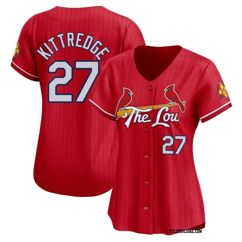 Women's St. Louis Cardinals Andrew Kittredge Limited Red 2024 City Connect Jersey