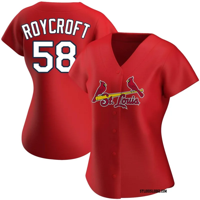 Women's St. Louis Cardinals Chris Roycroft Authentic Red Alternate Jersey