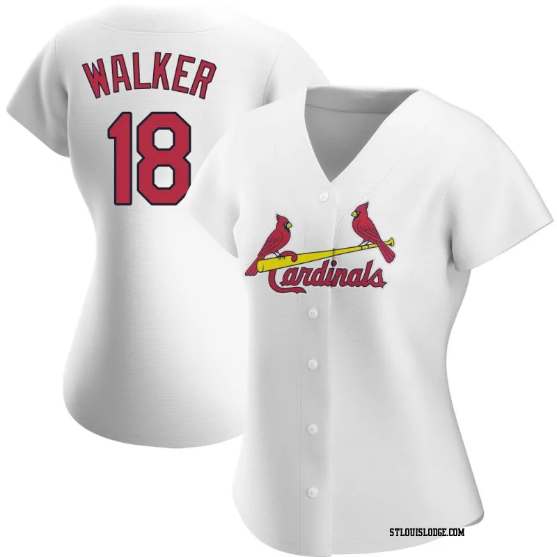 Women's St. Louis Cardinals Jordan Walker Authentic White Home Jersey