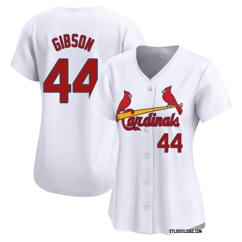 Women's St. Louis Cardinals Kyle Gibson Limited White Home Jersey